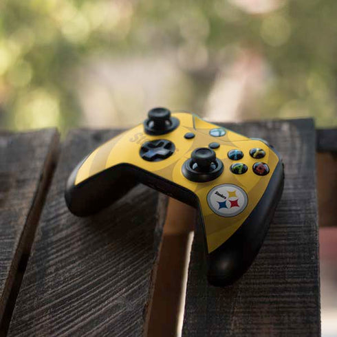 NFL Pittsburgh Steelers Double Vision Xbox One S Controller Skin