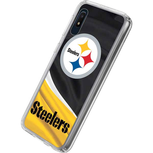 NFL Pittsburgh Steelers Galaxy A10e Clear Case