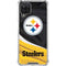 NFL Pittsburgh Steelers Galaxy A12 Clear Case