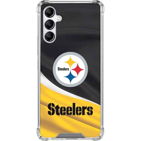 NFL Pittsburgh Steelers Galaxy A15 5G Clear Case