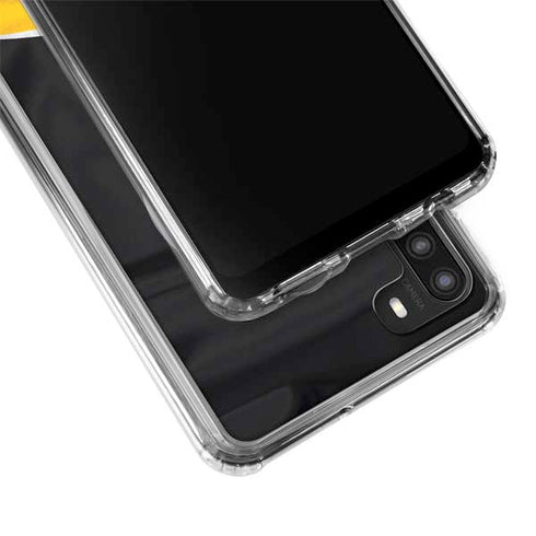 NFL Pittsburgh Steelers Galaxy A21 Clear Case