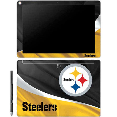 NFL Pittsburgh Steelers Galaxy Book 12in Skin