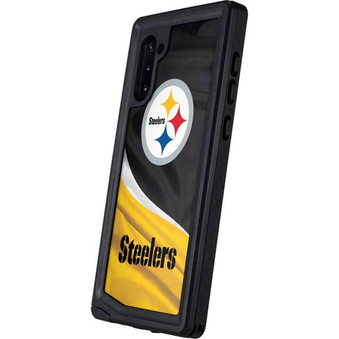 NFL Pittsburgh Steelers Galaxy Note 10 Waterproof Case