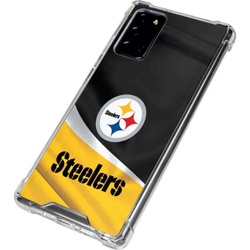 NFL Pittsburgh Steelers Galaxy Note20 5G Clear Case