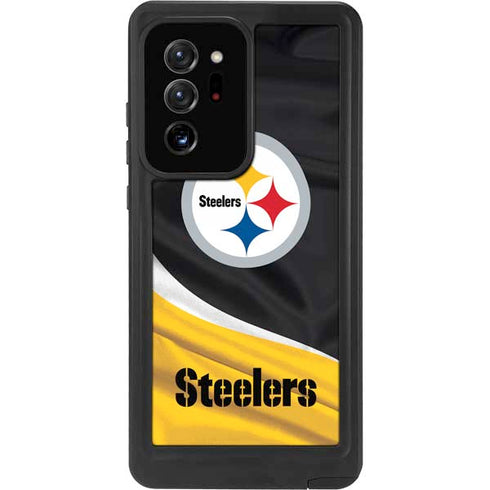NFL Pittsburgh Steelers Galaxy Note20 Ultra 5G Waterproof Case