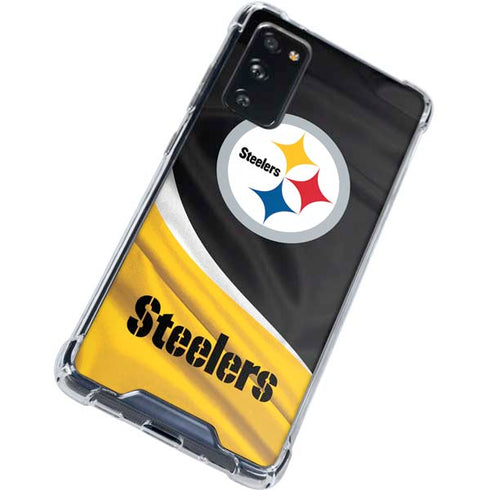 NFL Pittsburgh Steelers Galaxy S20 FE Clear Case