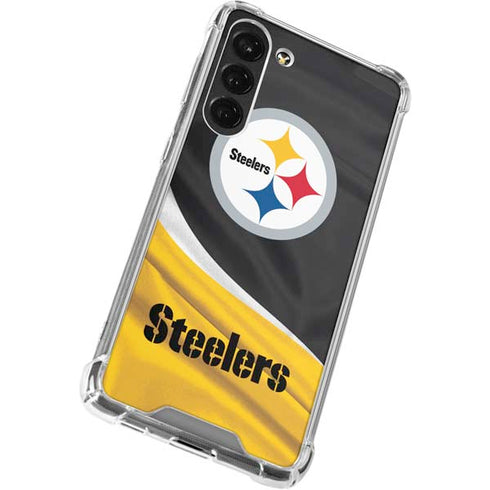 NFL Pittsburgh Steelers Galaxy S23 Plus Clear Case