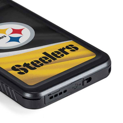 NFL Pittsburgh Steelers Galaxy S23 Plus Waterproof Case