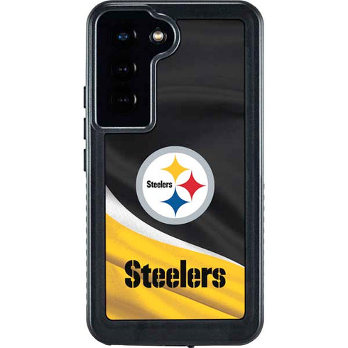 NFL Pittsburgh Steelers Galaxy S23 Waterproof Case