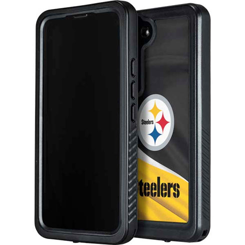NFL Pittsburgh Steelers Galaxy S23 Waterproof Case