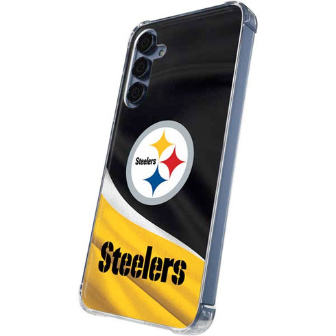 NFL Pittsburgh Steelers Galaxy S24 Clear Case