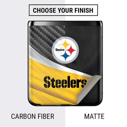 NFL Pittsburgh Steelers Galaxy Z Flip Skin