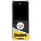 NFL Pittsburgh Steelers Galaxy Z Flip5 5G Clear Case