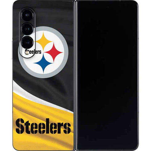 NFL Pittsburgh Steelers Galaxy Z Fold4 5G Skin