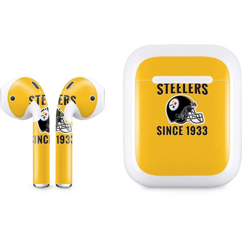 NFL Pittsburgh Steelers Helmet Apple AirPods Skin
