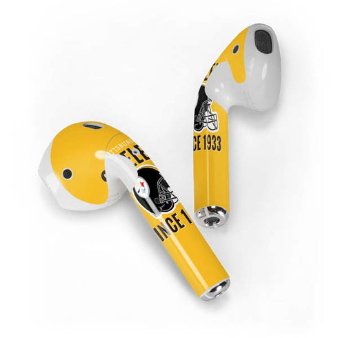 NFL Pittsburgh Steelers Helmet Apple AirPods Skin