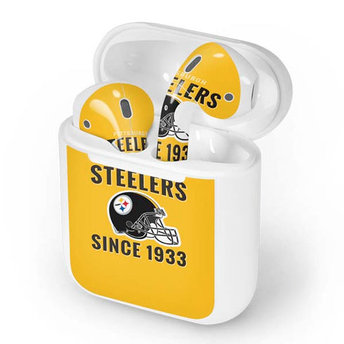 NFL Pittsburgh Steelers Helmet Apple AirPods Skin