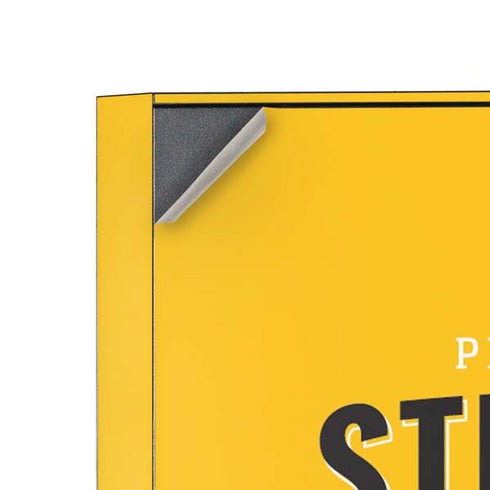 NFL Pittsburgh Steelers Helmet Corsair 4000D Tempered Glass Mid-Tower ATX Case Skin