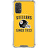 NFL Pittsburgh Steelers Helmet Galaxy A32 5G Clear Case