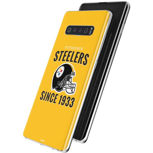 NFL Pittsburgh Steelers Helmet Galaxy S10 Plus Skin