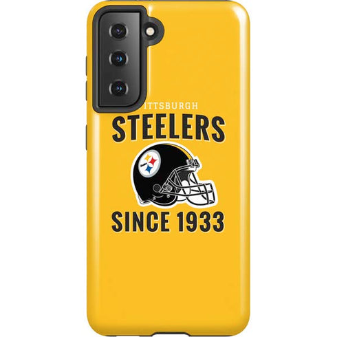 NFL Pittsburgh Steelers Helmet Galaxy S21 5G Pro Case