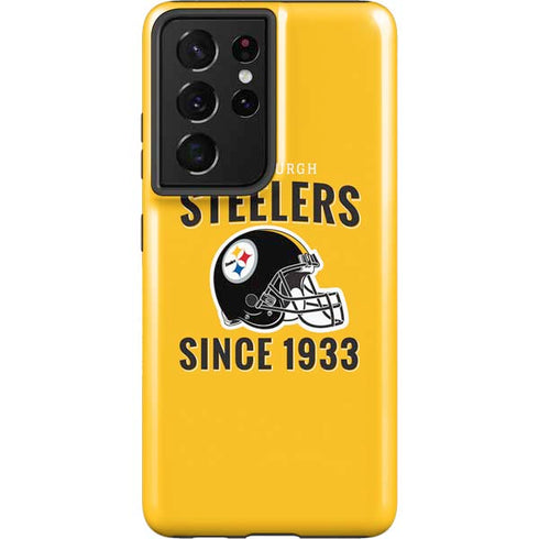 NFL Pittsburgh Steelers Helmet Galaxy S21 Ultra 5G Pro Case