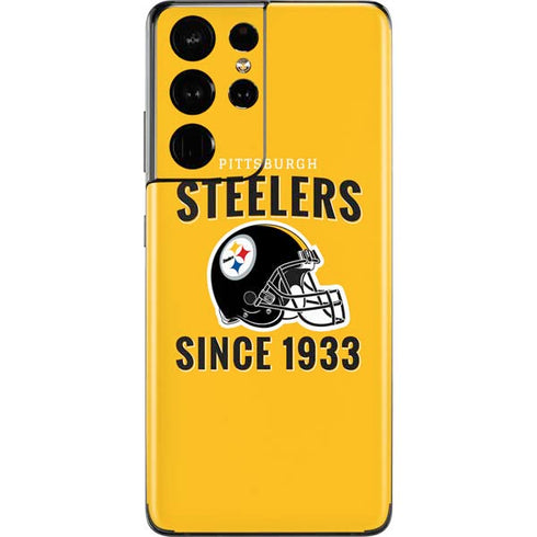 NFL Pittsburgh Steelers Helmet Galaxy S21 Ultra 5G Skin