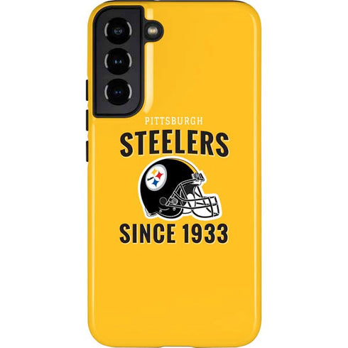 NFL Pittsburgh Steelers Helmet Galaxy S22 Plus Pro Case