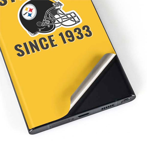 NFL Pittsburgh Steelers Helmet Galaxy S22 Ultra Skin