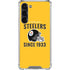NFL Pittsburgh Steelers Helmet Galaxy S23 Plus Clear Case