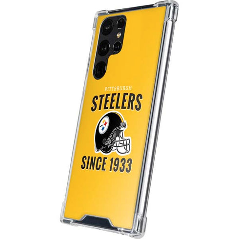 NFL Pittsburgh Steelers Helmet Galaxy S24 Ultra Clear Case