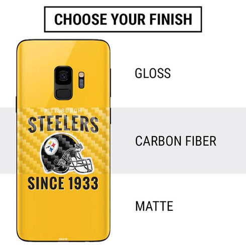 NFL Pittsburgh Steelers Helmet Galaxy S9 Skin