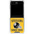 NFL Pittsburgh Steelers Helmet Galaxy Z Flip5 5G Clear Case