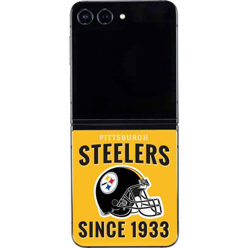 NFL Pittsburgh Steelers Helmet Galaxy Z Flip5 5G Skin