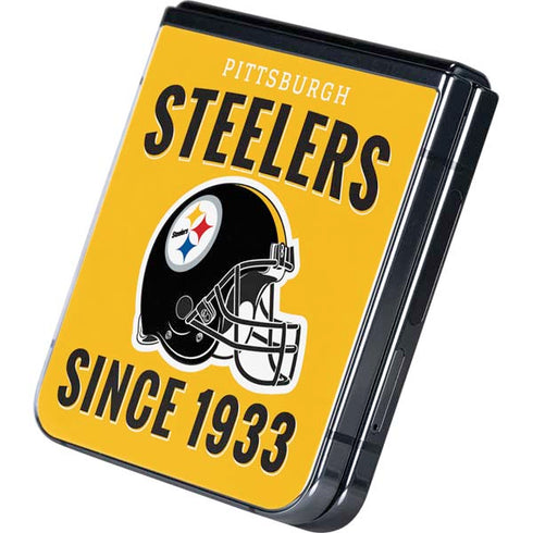 NFL Pittsburgh Steelers Helmet Galaxy Z Flip5 5G Skin