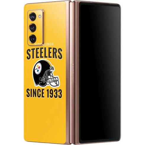 NFL Pittsburgh Steelers Helmet Galaxy Z Fold2 5G Skin