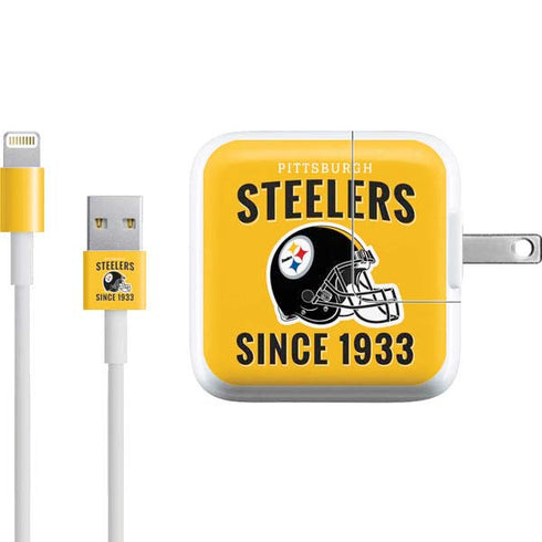 NFL Pittsburgh Steelers Helmet iPad Charger (10W USB) Skin