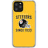 NFL Pittsburgh Steelers Helmet iPhone 11 Pro Clear Case