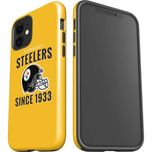 NFL Pittsburgh Steelers Helmet iPhone 12 Impact Case