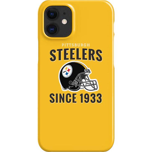 NFL Pittsburgh Steelers Helmet iPhone 12 Mini Lite Case