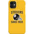 NFL Pittsburgh Steelers Helmet iPhone 12 Mini Lite Case