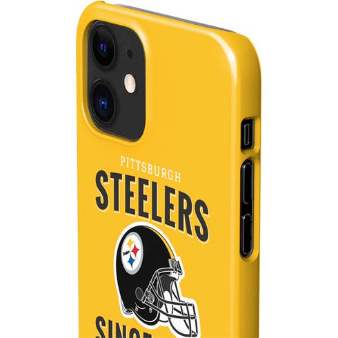 NFL Pittsburgh Steelers Helmet iPhone 12 Mini Lite Case