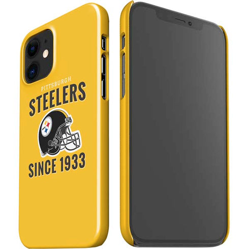 NFL Pittsburgh Steelers Helmet iPhone 12 Mini Lite Case