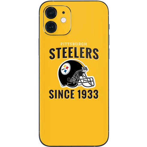 NFL Pittsburgh Steelers Helmet iPhone 12 Mini Skin
