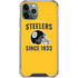 NFL Pittsburgh Steelers Helmet iPhone 12 Pro Max Clear Case