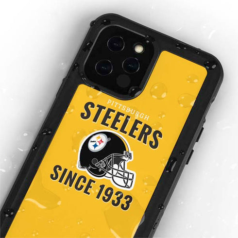 NFL Pittsburgh Steelers Helmet iPhone 12 Pro Max Waterproof Case