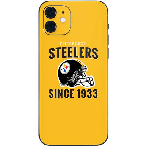 NFL Pittsburgh Steelers Helmet iPhone 12 Skin