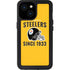 NFL Pittsburgh Steelers Helmet iPhone 13 Mini Waterproof Case
