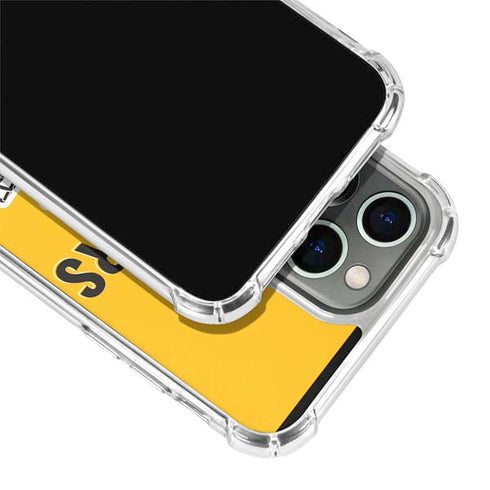 NFL Pittsburgh Steelers Helmet iPhone 13 Pro Max Clear Case