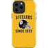 NFL Pittsburgh Steelers Helmet iPhone 13 Pro Max Impact Case